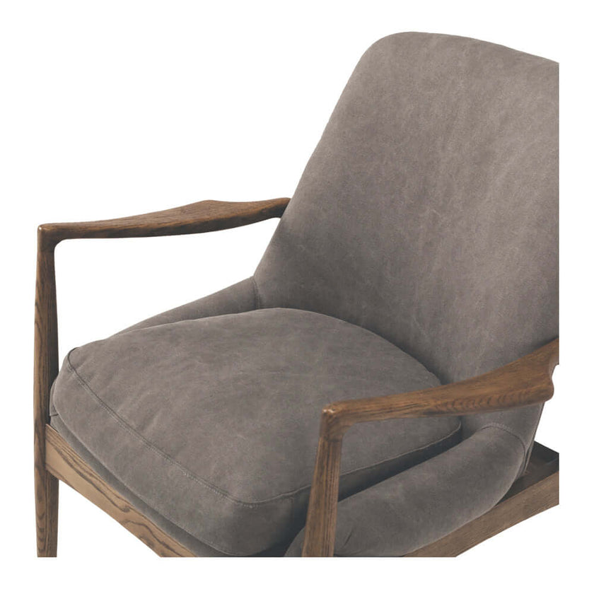 Steiner Armchair FULL Canvas Cement