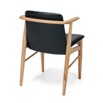 Flores Chair Vintage Black Pu