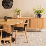 Flores Chair Vintage Black Pu