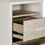 Fern 2 Drw Bedside-Tall (W: 474 × D: 396 × H: 587)-CLEARANCE