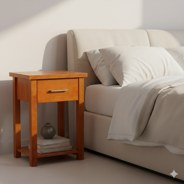 Alice 1 Dr 1Dr Bedside (W380 D350 H560mm)