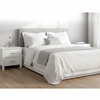 White Alice 2 Drawer Bedside (W540 D430 H600mm)