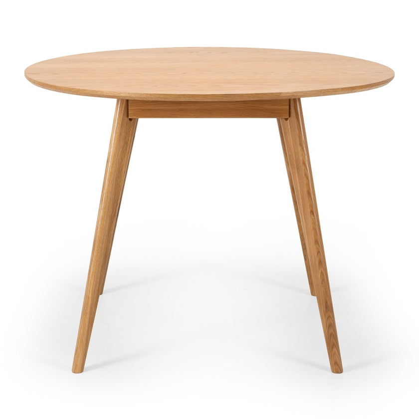 Radius Round 1000 Oak Top Dining Table *kit