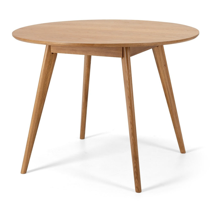 Radius Round 1000 Oak Top Dining Table *kit
