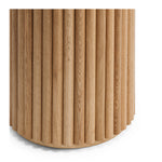 Rho Side Table 50rd (Natural Oak)