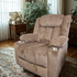 Espresso Ease Heat Massage Recliner Lift Up Chair