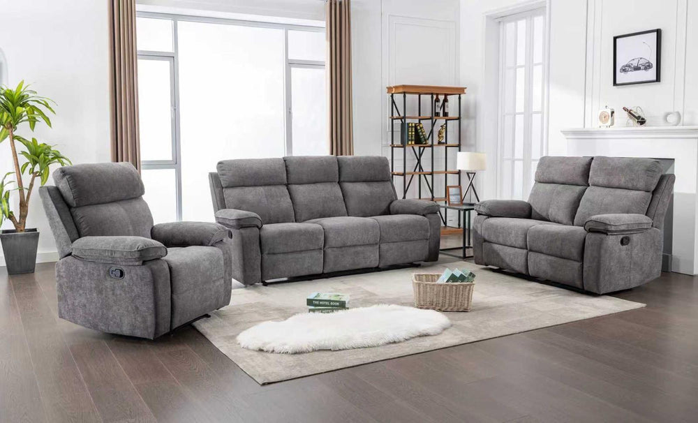 Titan 3+2+1 Manual Recliner Lounge