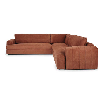 Gotto Corner Sofa Caramel