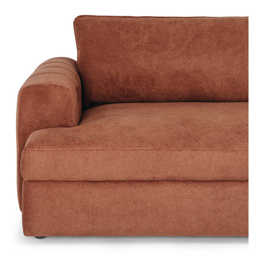 Gotto Corner Sofa Caramel