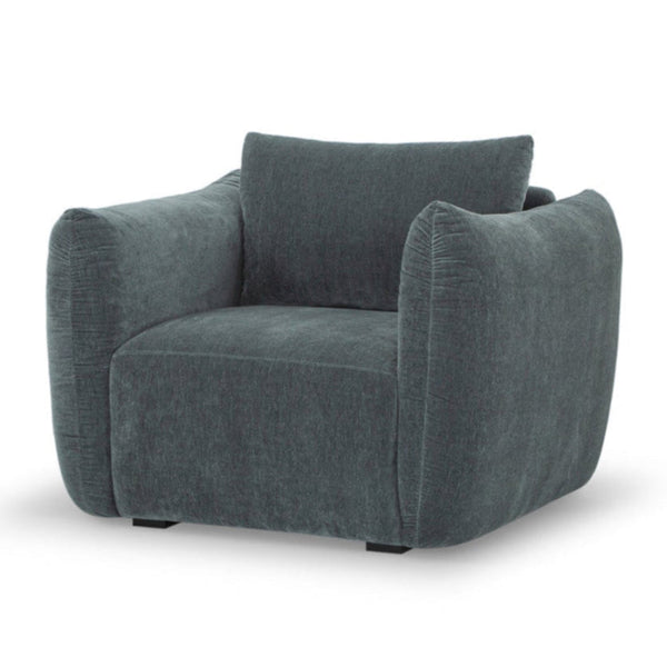 Grace Armchair - Dust Blue (W126 D93 H82CM)