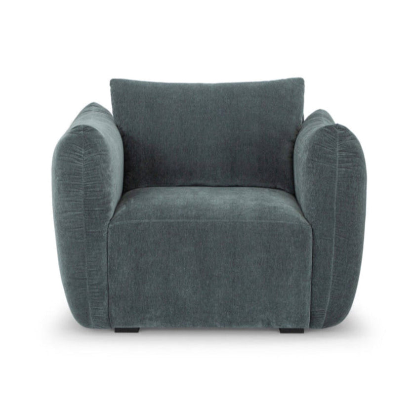 Grace Armchair - Dust Blue