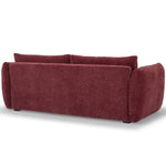 Grace 3 Seater Sofa - Claret (W222 D93 H82CM)