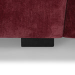 Grace 3 Seater Sofa - Claret (W222 D93 H82CM)