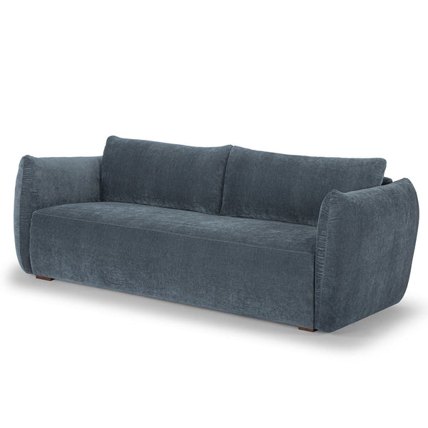 Grace 3 Seater Sofa - Dust Blue (W222 D93 H82CM)