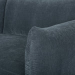 Grace 3 Seater Sofa - Dust Blue (W222 D93 H82CM)