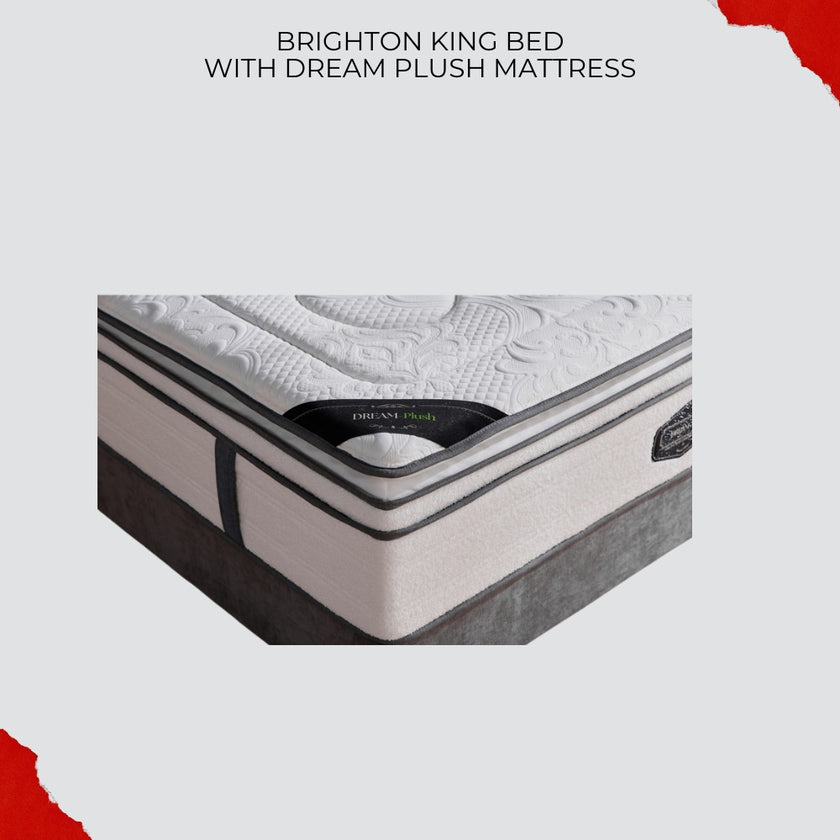 Brighton Dream Plush King Bed Deal