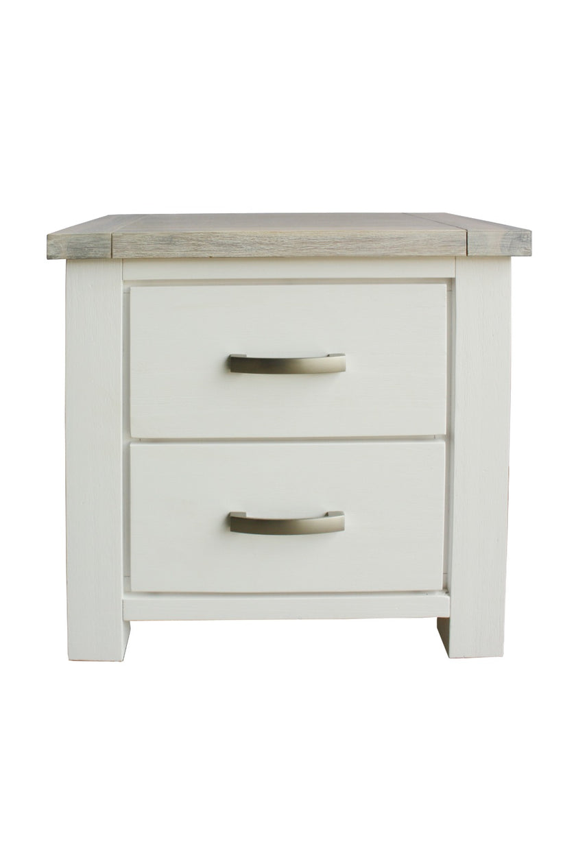 Scarletwood 2 Drawer Bedside (W580-D420-H590mm)