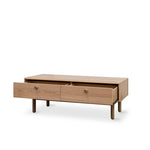 Rotterdam Coffee Table w Drawers (W110 x D55 x H40 CM)