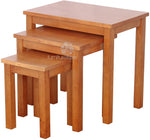 Linda 3pce Nest Of Tables Oak Stain Kit