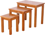 Linda 3pce Nest Of Tables Oak Stain Kit