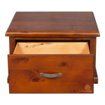 Elmont 1 Drawer Lamp Table (W730 D730 H430mm)