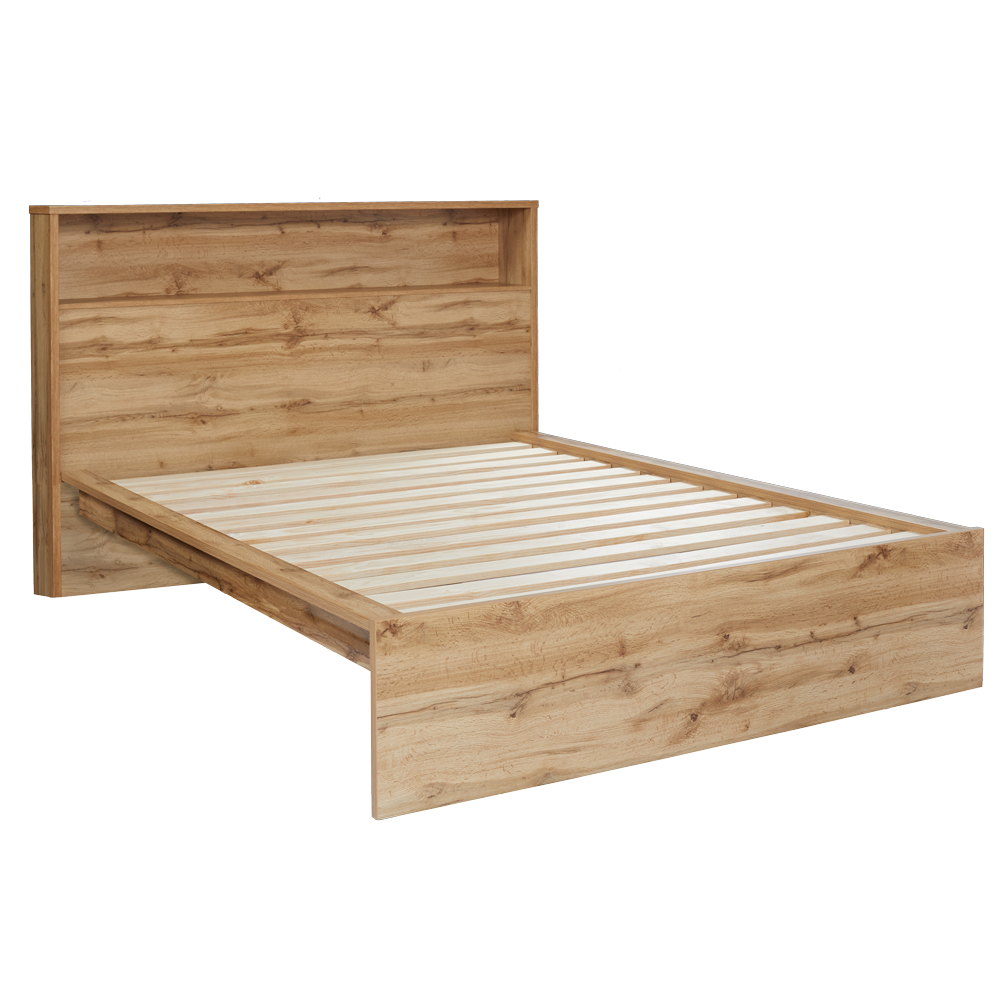 Nova Queen Slat Bed Frame-Storage (NZ Made)-CLEARANCE