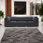 Orlando 5 Piece Modular Sofa - Black