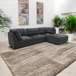 Orlando 5 Piece Modular Sofa - Black