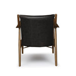 Finn Armchair-Black Leather