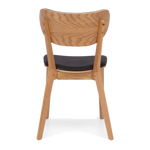 Zurich Chair Grey Fabric Seat