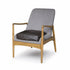 Steiner Armchair Canvas Charcoal