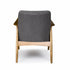 Steiner Armchair Canvas Charcoal