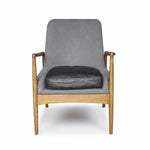 Steiner Armchair Canvas Charcoal