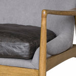 Steiner Armchair Canvas Charcoal