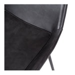 Vintage Barstool Black PU