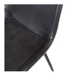 Vintage Chair Black PU