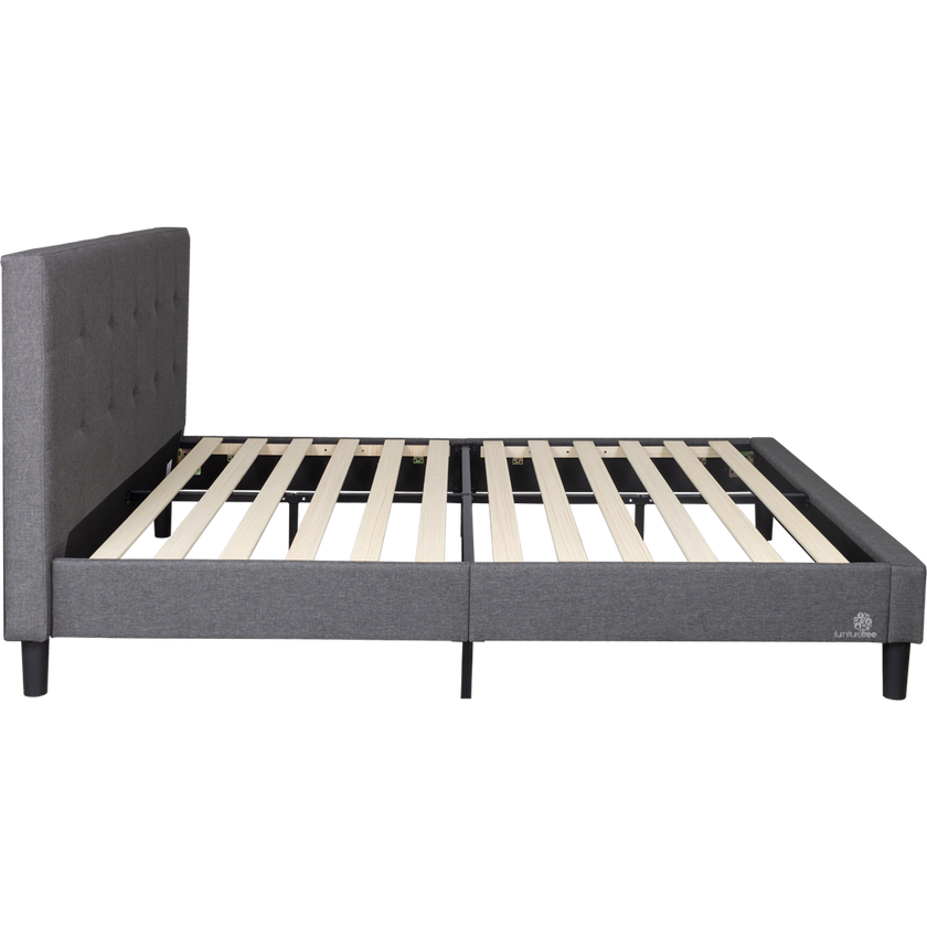 Shirley Fabric Queen Bed