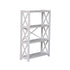 Brixton 1230x800 Bookcase Assembled