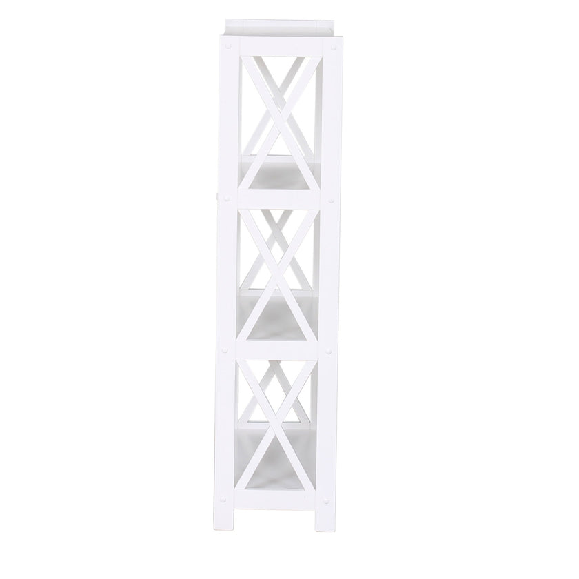Brixton 1230x800 Bookcase Assembled