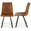 Rustic Chair Vintage Cognac Pu