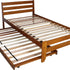 Sammie Single Oak Bed with Trundle
