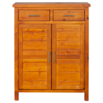 Alice shoe Cabinet Stained (W800 D400 H1000mm)