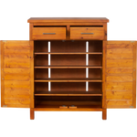 Alice shoe Cabinet Stained (W800 D400 H1000mm)