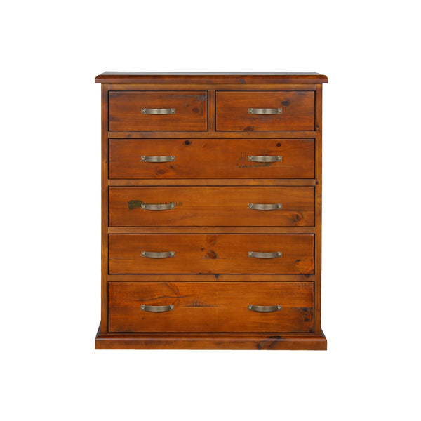 Settler 6 Drawer Tallboy (W1050 x D450 x H1270)