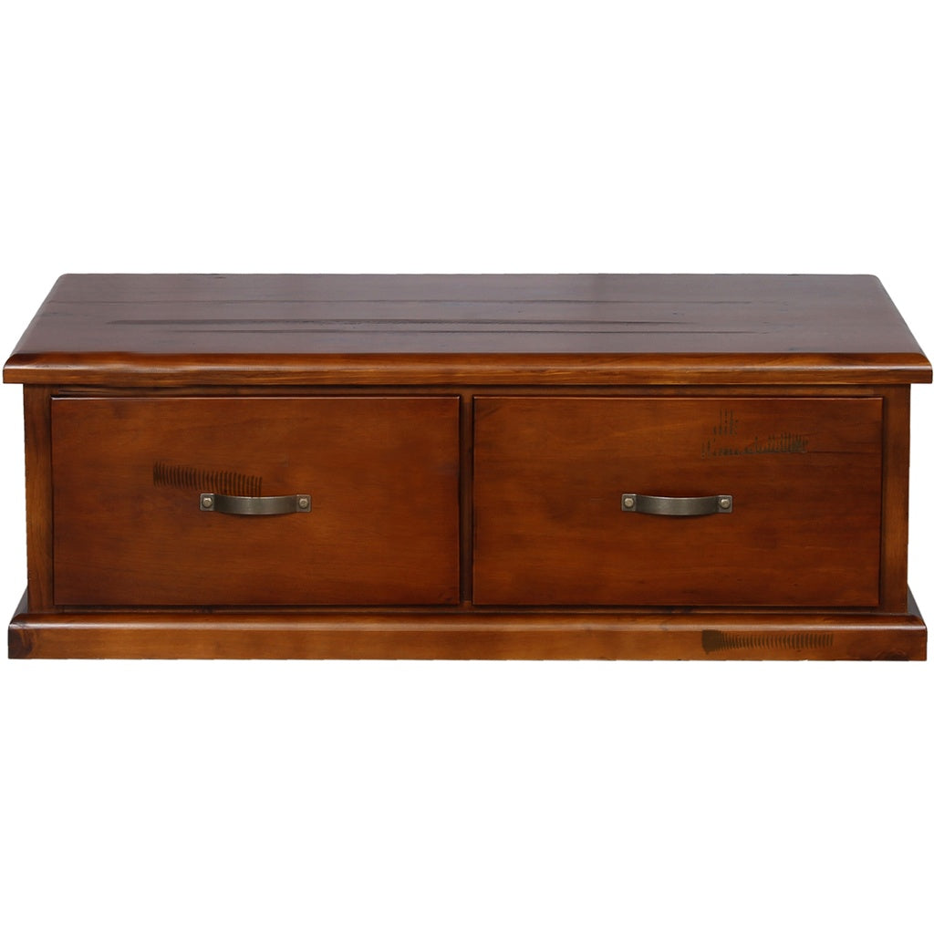 Settler 2 Drawer Coffee Table (W1270 x D730 x H430)