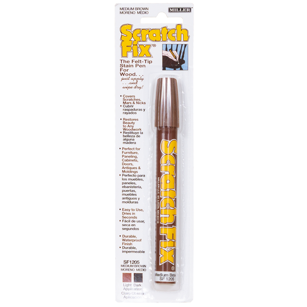 Scratch Fix Pen - Medium Brown