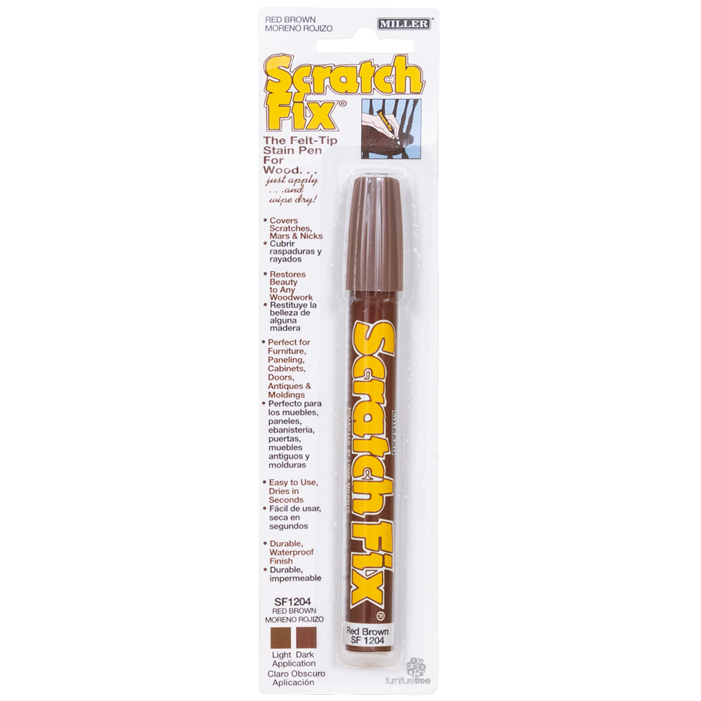 Scratch Fix Pen - Red Brown