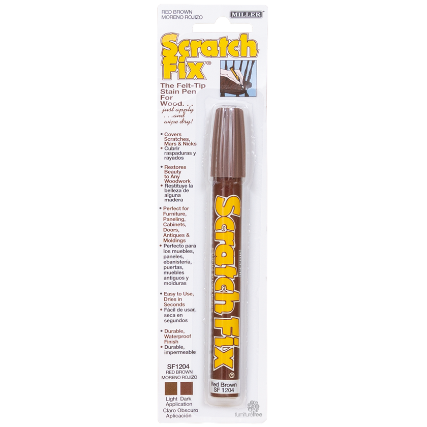 Scratch Fix Pen - Red Brown