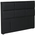 St Clair Queen Headboard Black