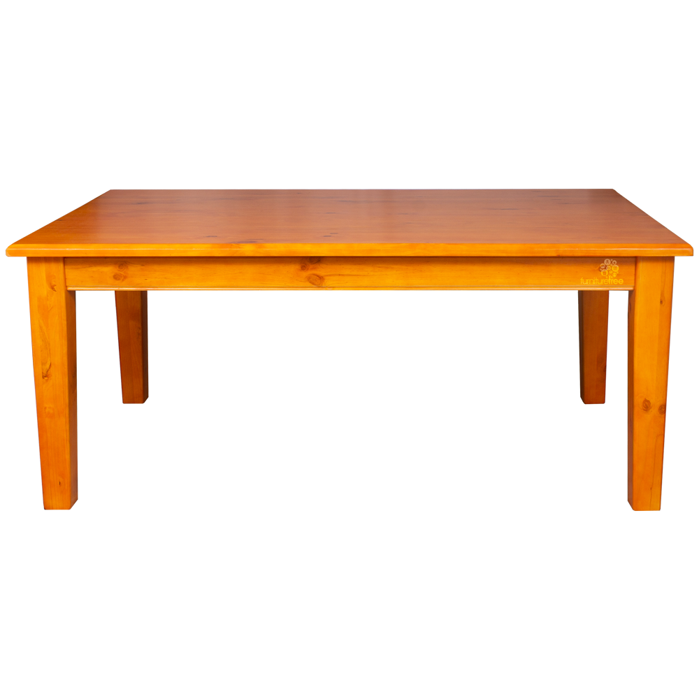 Spring 1.8m Stained Pine Dining Table